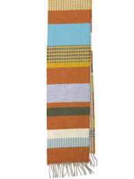 Wallace and Sewell Lambswool Osaka Scarf Gold